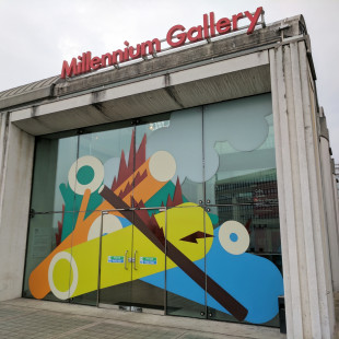 DED's Millennium Gallery Window Installation